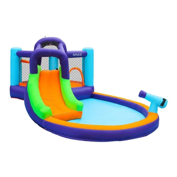 CocoNut Float Castle Water Park with Water Cannon 83004 - Image 2