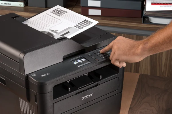 Brother MFC-L2730DW Monochrome Laser All-in-One Wireless Printer with 2.7" Color Touchscreen - Image 3