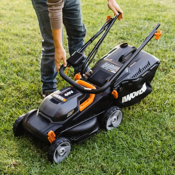 Worx WG779 40V Power Share 4.0Ah 14 Cordless Lawn Mower (Battery and Charger Included) - Image 6