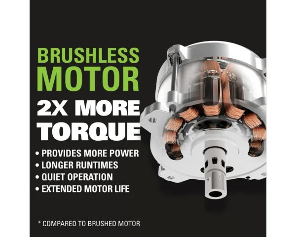 Greenworks 60V 19 Cordless Battery Push Lawn Mower with 5.0Ah Battery & Charger 2531802 - Image 5