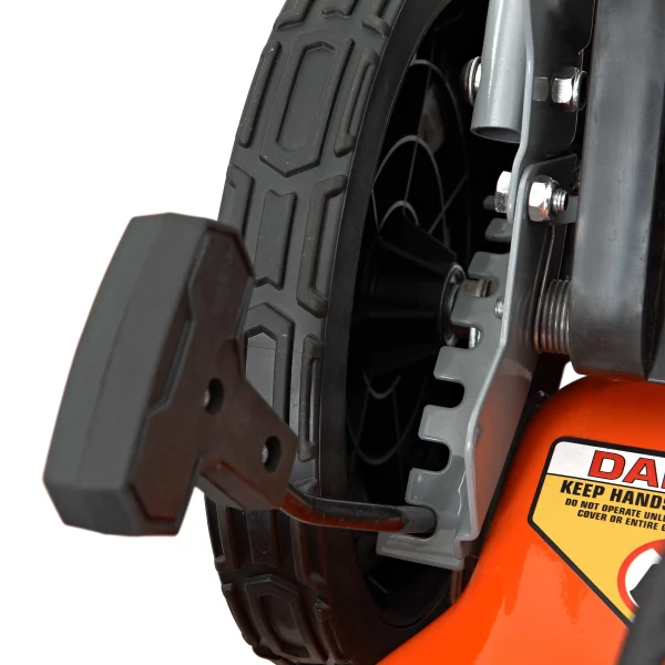 YARDMAX 21 in. 170cc 3-in-1 Gas Walk Behind Push Lawn Mower with High Rear Wheels - Image 3