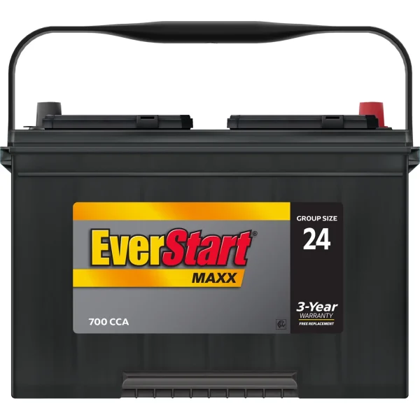 EverStart Maxx Lead Acid Automotive Battery, Group Size 24 12 Volt, 700 CCA - Image 3
