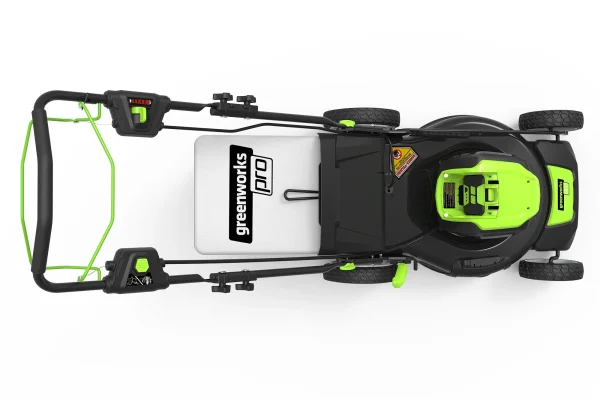 Greenworks 21 80 Volt Battery Powered Self-Propelled Walk-Behind Mower - Image 4