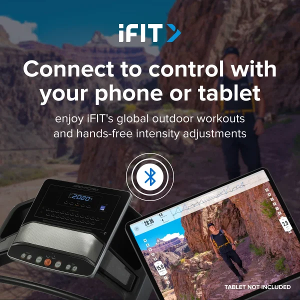 ProForm Carbon TL; Treadmill for Walking and Running with 5" Display, Built-In Tablet Holder and SpaceSaver Design - Image 2