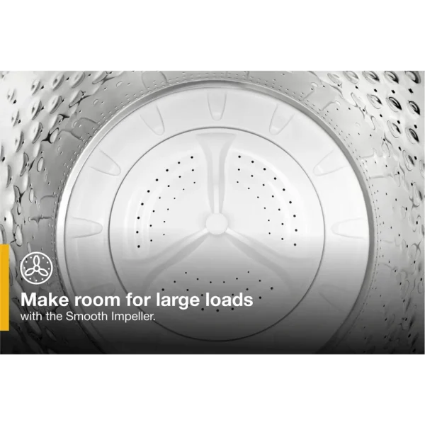 Whirlpool WTW5010LW 4.6 Cu. Ft. White Top Load Impeller Washer with Built-In Faucet - Image 4