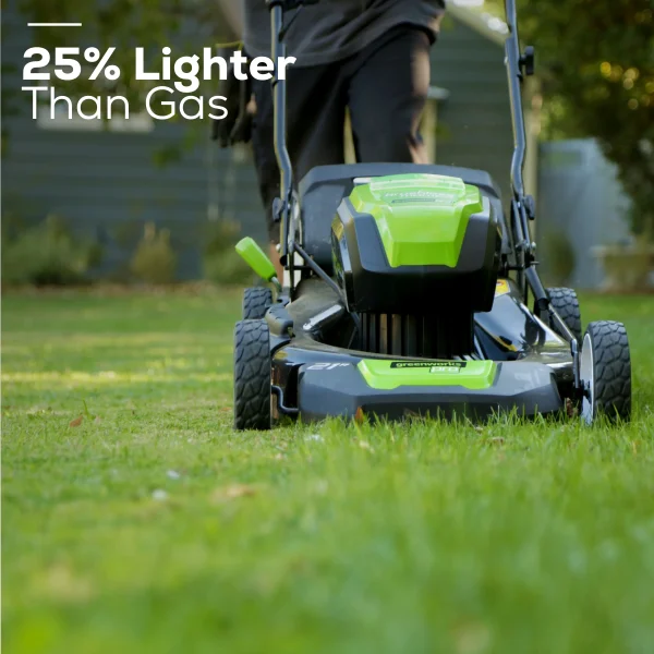 Greenworks 80V 21 Self Propelled Mower 5Ah Battery & Charger 2502402NV? - Image 8