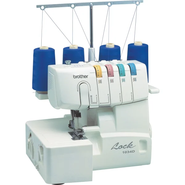 Brother 1034D 3 or 4 Thread Serger with Easy Lay-in Threading, White - Image 8