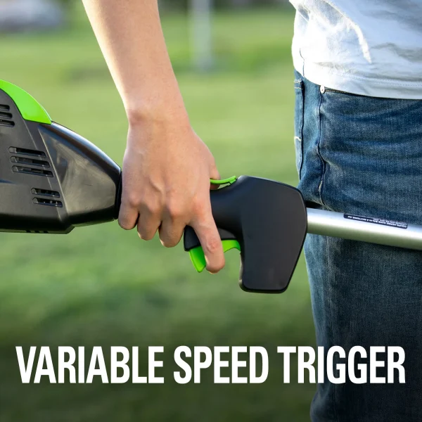 Greenworks 16-Inch PRO 80V Cordless String Trimmer (Attachment Capable), Battery Not Included GST80320 - Image 5