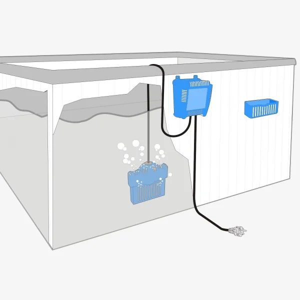 Saltron Mini Drop-in Salt Chlorine Generator for Hot Tubs & Swim Spas up to 2000-Gallons - Image 4