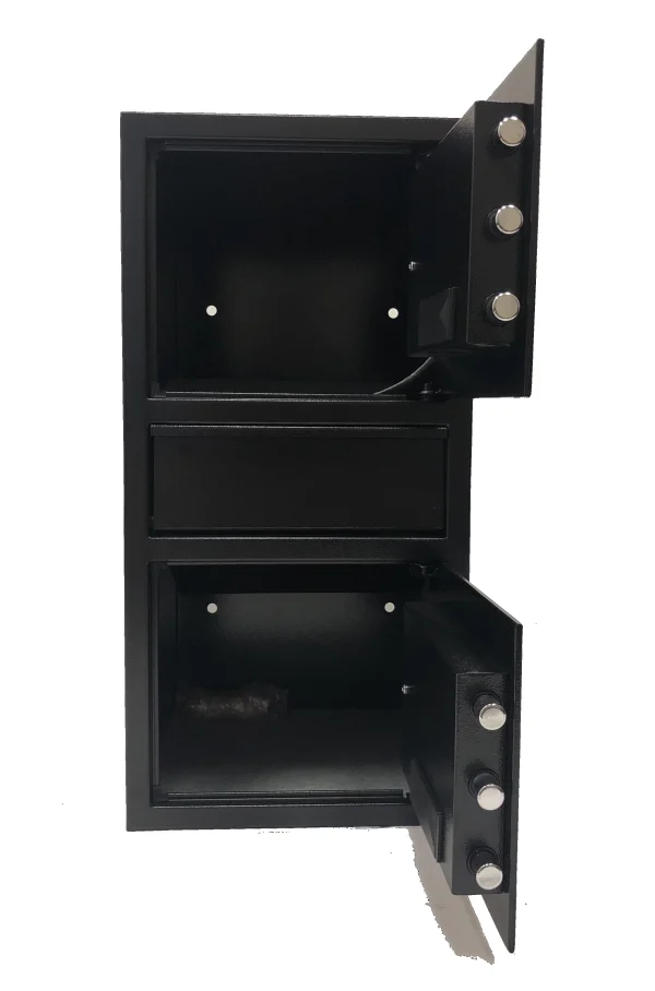 Double door money depository drop safe with UL listed digital lock - Image 3