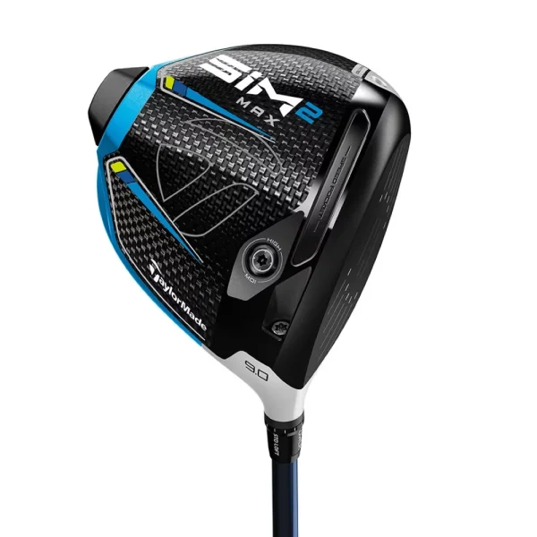 TaylorMade Golf SIM2 Max Driver 10.5 Stiff Flex [Ventus Blue 5]