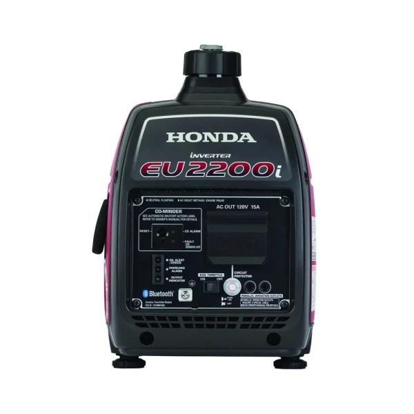 Honda 2200-Watt Remote Stop/Recoil Start Bluetooth Super Quiet Gasoline Powered Inverter Generator with Advanced CO Shutdown - Image 2