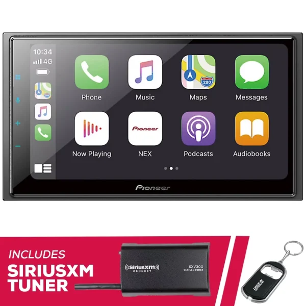 New Pioneer DMH-W4660NEX 6.8 Multimedia Receiver w/ Bluetooth & SiriusXM Tuner