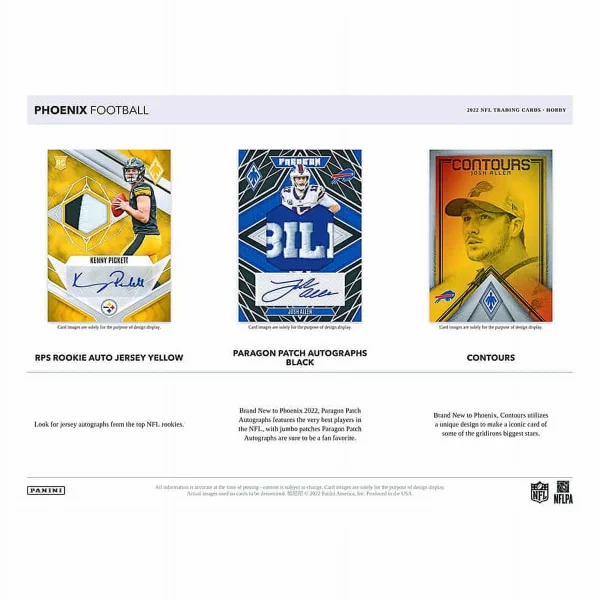 2022 Panini Phoenix Football Hobby Box - Image 2