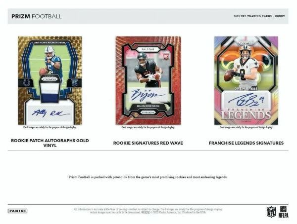 2023 Panini Prizm Football Hobby Box - Image 2