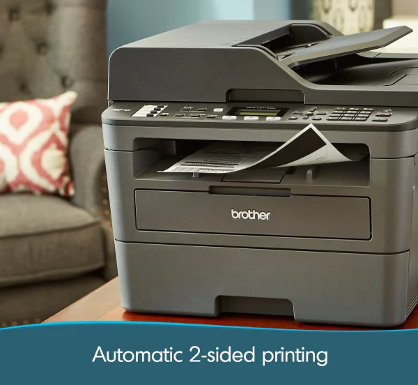 Brother MFC-L2710DW Monochrome Laser All-in-One Printer, Duplex Printing, Wireless Connectivity - Image 3