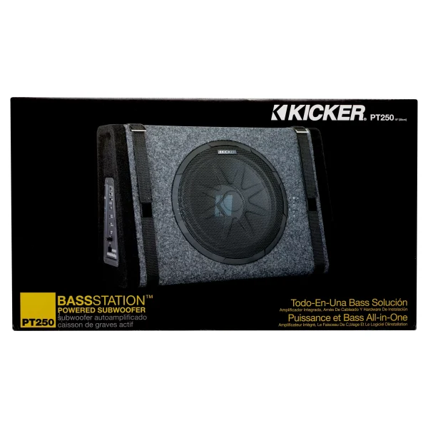 New Kicker PT250 10 Subwoofer with Built-in 100W Amplifier - Image 3