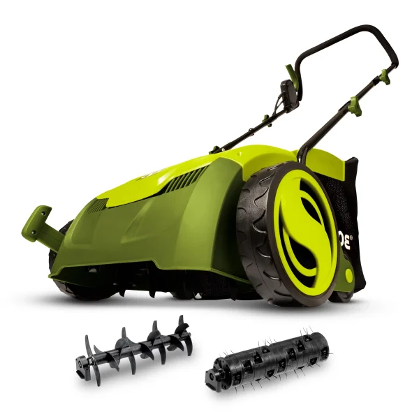 Sun Joe Electric 12.6-inch Lawn Dethatcher + Scarifier W/ Collection Bag, 12-Amp - Image 2