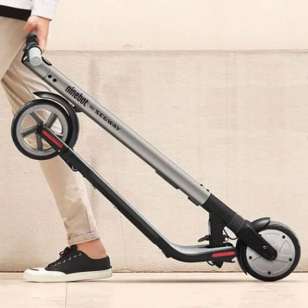 USED Segway Ninebot ES2-N Foldable Electric Scooter - Silver - Image 2