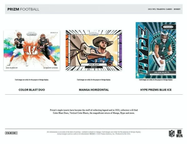 2023 Panini Prizm Football Hobby Box - Image 3