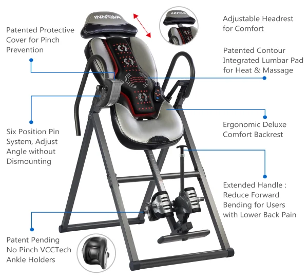 Innova ITM5900 Advanced Heat and Massage Inversion Table - Image 2