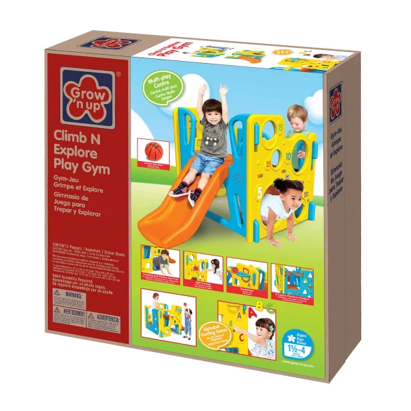 Grow'n up Climb & Slide  Play Gym Outdoor/Indoor Use Ages 1.5 Years to 4 Years - Image 4