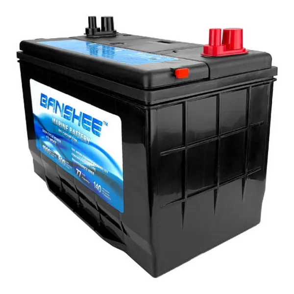 Banshee  Deep Cycle Battery for Replacement Optima 8027-127 D27M Bluetop - Group Size 27 - Image 3