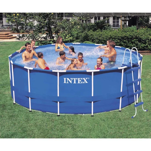 Intex Metal Frame Pool Set, 15-Feet by 48-Inch (Older Model) - Image 3