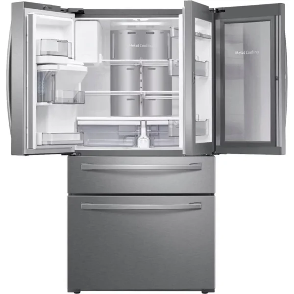 Samsung RF28R7351SR 27.8 Cu. Ft. Stainless 4-Door French Door Refrigerator - Image 5