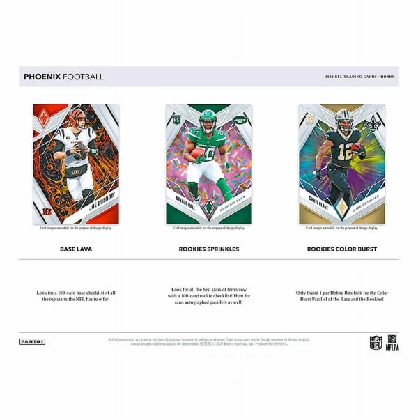 2022 Panini Phoenix Football Hobby Box - Image 3