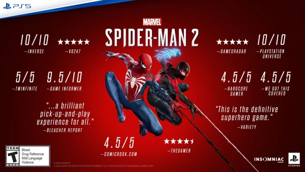PlayStation 5 Disc Console Slim - Marvel's Spider-Man 2 Bundle - Image 8