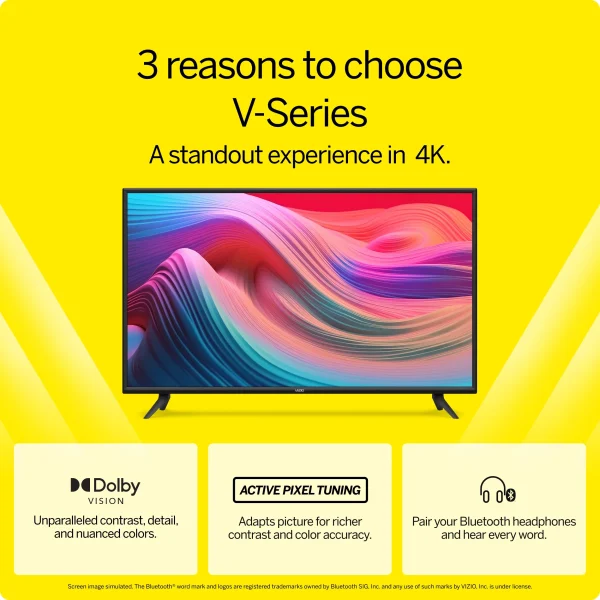 VIZIO 43 Class V-Series 4K UHD LED Smart TV V435-J01 - Image 3