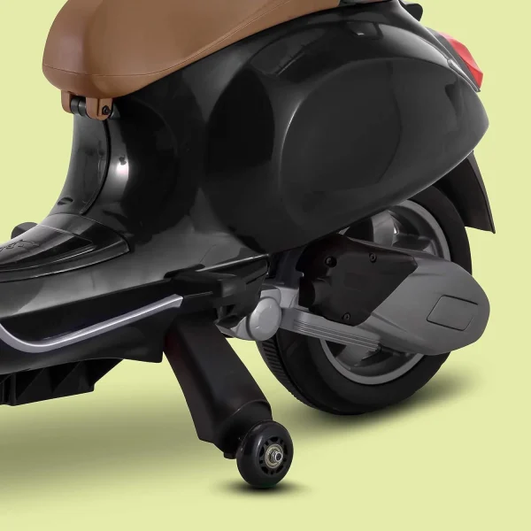 Kid Trax Toddler Vespa Scooter Electric Ride-On Toy, 3-5 Years Old, 6 Volts, Max Weight 60 lbs, Black - Image 6