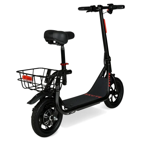 Hyper 36V Skute Commute 12 Seated Electric Scooter with Basket, 250W Motor, 13 Years+, Max Speed 15mph - Image 8