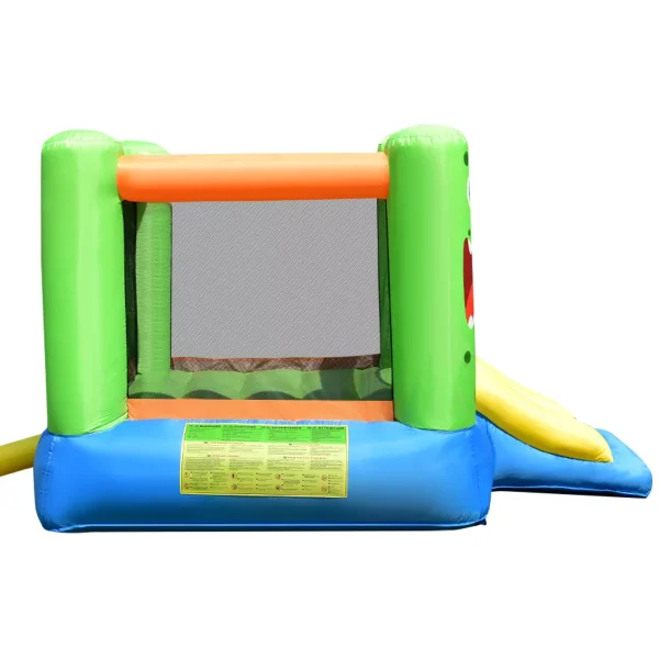 Topbuy Inflatable Bounce House Jumping Castle Kids Playhouse w/ Slider and 480W Blower - Image 7