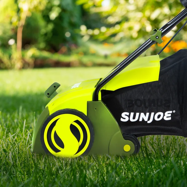Sun Joe Electric 12.6-inch Lawn Dethatcher + Scarifier W/ Collection Bag, 12-Amp - Image 6
