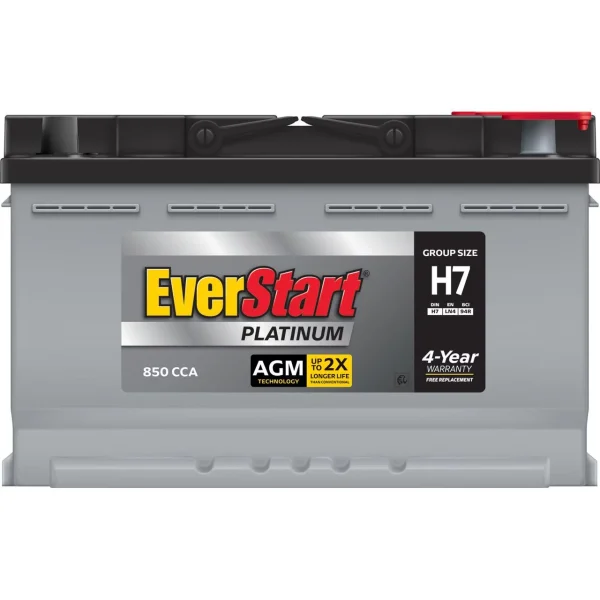 EverStart Platinum AGM Automotive Battery, Group Size H7 / LN4 / 94R 12 Volt, 800 CCA 140 RC - Image 4