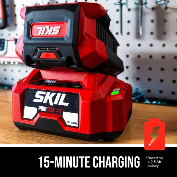 SKIL PM4910-10  Brushless 40V Push Mower Kit with 5.0Ah Battery & Charger - Image 3