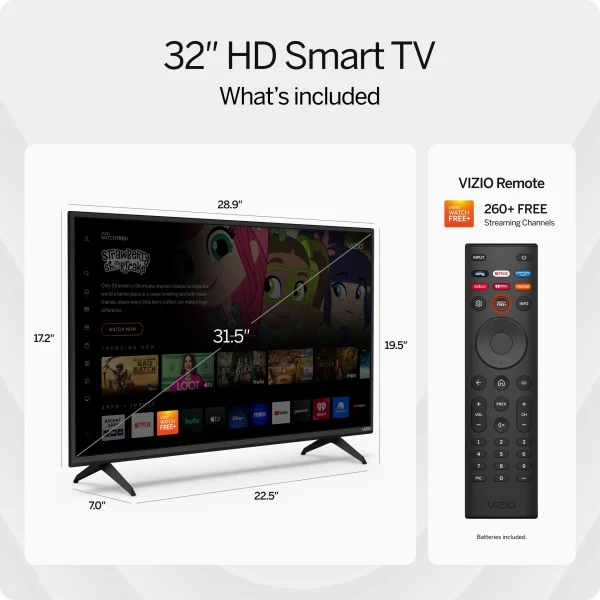 VIZIO 32 Class D-Series HD Smart TV D32h-J09 - Image 4