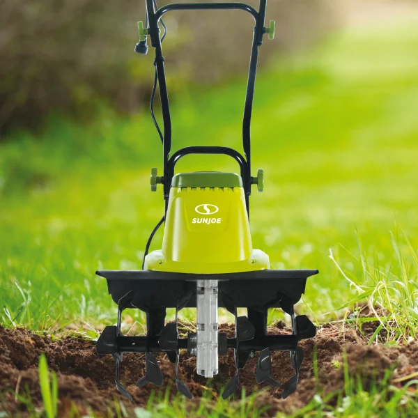 Sun Joe Electric 16-inch Garden Tiller + Cultivator, 12-Amp, 3-Position - Image 9