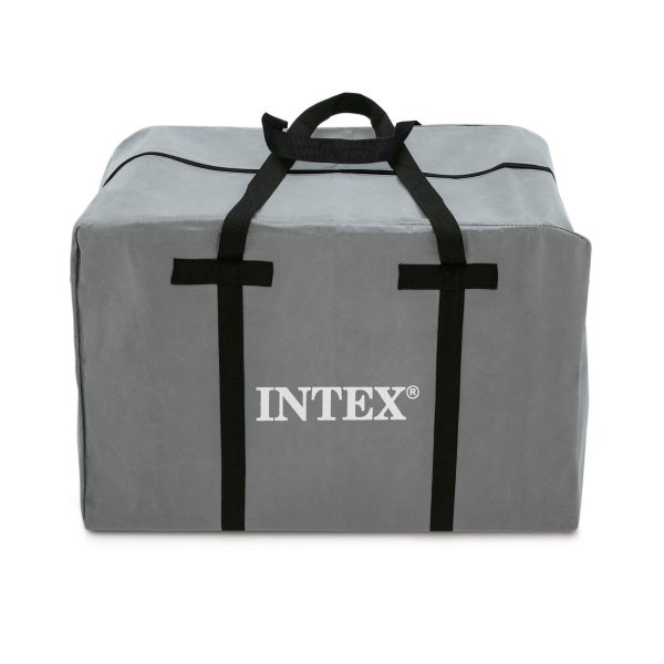 Intex Mariner 3, 3-Person Inflatable River/Lake Dinghy Boat & Oars Set - Image 11