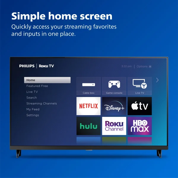 Philips 40 Class FHD (1080p) Roku Smart LED TV (40PFL6533/F7) (New) - Image 6