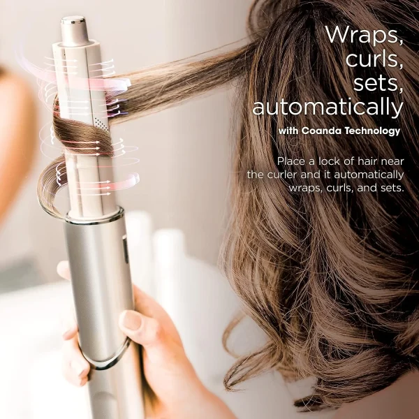 Open Box Shark - FlexStyle Air Styling & Drying System, Powerful Hair Blow Dryer and Multi-Styler for Straight and Wavy Hair - Stone HD430 - Image 3