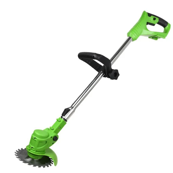Heavy Duty Cordless Electric Weed Eater/String Trimmer Kit with 2 Batteries + Wheels - Image 4