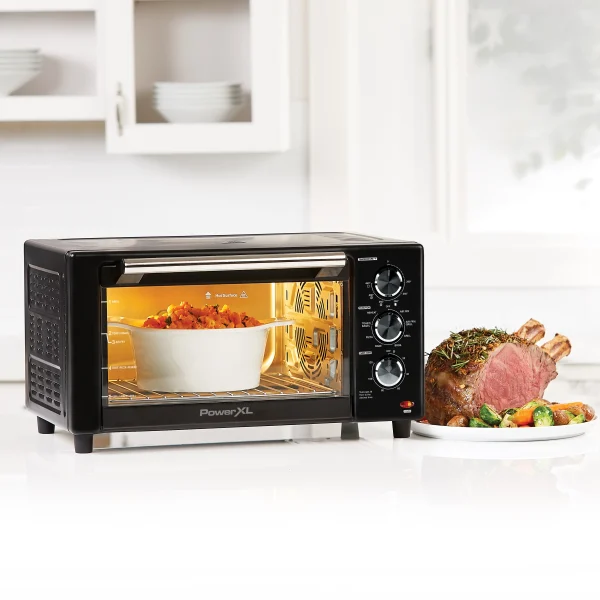 PowerXL Air Fryer Grill Plus, Toaster Oven, Black, 1500 Watts - Image 7
