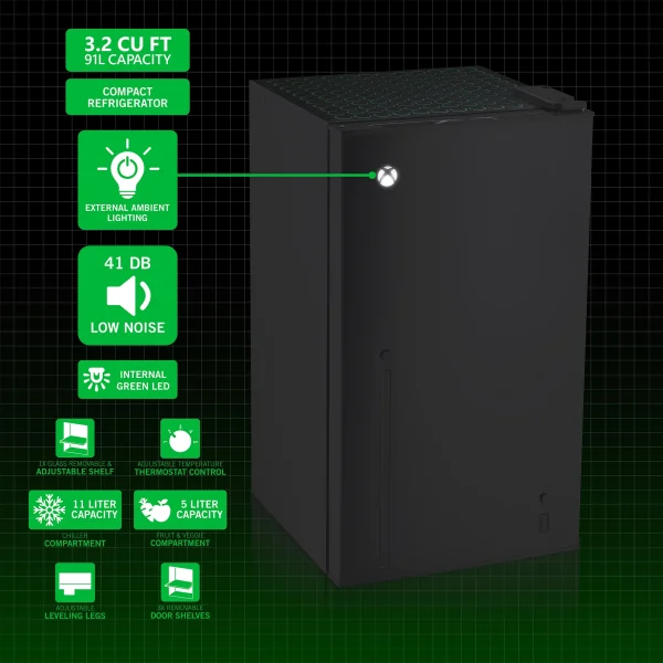 XBOX 3.2CF 1D FRIDGE - Image 6