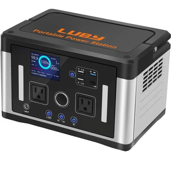 Luby TS-003  Luby 700W Portable Power Station Solar Generator
