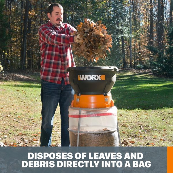 Worx WG430 13 Amp Electric Leaf Mulcher - Image 3