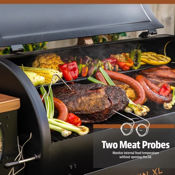 Pit Boss Austin XL 1000 Sq in Wood Fired Pellet Grill and Smoker – Onyx Series - Image 10