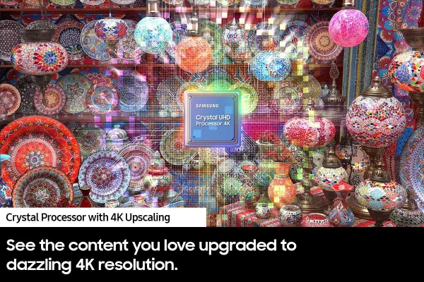 SAMSUNG 55 Class CU7000B Crystal UHD 4K Smart Television UN55CU7000BXZA - Image 9